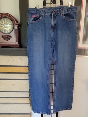 Berne Flannel-lined Jeans 10 Blue